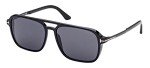 Tom Ford Crosby Shiny Black/Grey Men’s Sunglasses