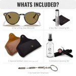 Ray-Ban RB2180 Round Sunglasses with Eyewear Kit