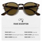Ray-Ban RB2180 Round Sunglasses with Eyewear Kit
