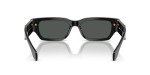 Versace Black Frame Sunglasses with Grey Lenses