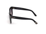 Tom Ford Alistair Cat-Eye Sunglasses in Shiny Black