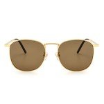 Veda Tinda Vision Round Polarized Sunglasses - Gold Frame