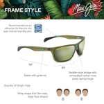 Maui Jim Men's Makoa Polarized Sunglasses - Khaki Green