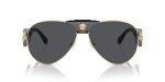 Versace Gold Frame Sunglasses for Men 62mm