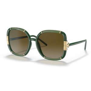 Tory Burch 57MM Olive Gradient Square Sunglasses