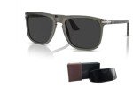 Persol PO3336S Polarized Black Sunglasses with Kit