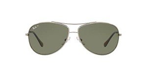 Ray-Ban RB3293 Gunmetal Polarized Aviator Sunglasses