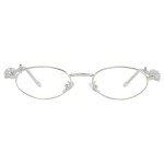 Trendy Oval Rhinestone Sunglasses for Women