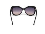 Tom Ford Alistair Cat-Eye Sunglasses in Shiny Black