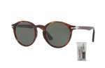 Persol PO3171S Havana Green Round Sunglasses Bundle