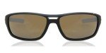 Vuarnet Matt Black Sunglasses with Brown Mirror Lenses