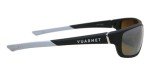 Vuarnet Matt Black Sunglasses with Brown Mirror Lenses