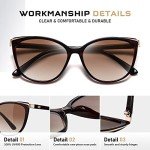 Colrea Fashion Cat Eye Sunglasses for Women