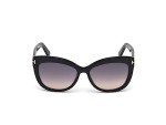 Tom Ford Alistair Cat-Eye Sunglasses in Shiny Black