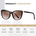 Colrea Fashion Cat Eye Sunglasses for Women