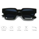 Cool Square Thick Frame UV Protection Sunglasses