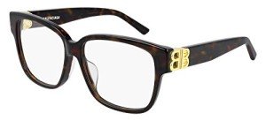 Balenciaga BB0104O Women’s Havana Eyewear Frame