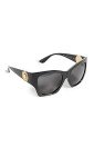 Versace Black Fashion Sunglasses with Grey Lens