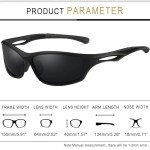 Trendy Polarized Sports Sunglasses for Men & Women