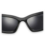 Y2K Black Wrap Around Sunglasses for All