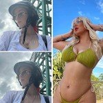 Hycredi Retro Rimless Rectangle Sunglasses for Everyone