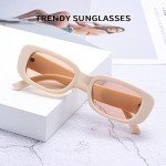 Dollger Retro Rectangle Sunglasses for All Styles