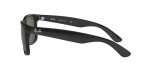Ray-Ban Justin Black Rectangular Sunglasses 55mm