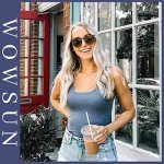 Trendy Women's Polarized Retro Round Sunglasses - 3 Pack