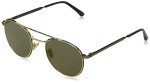 Jimmy Choo Dave 2M2 Round Sunglasses - Black Gold
