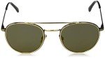 Jimmy Choo Dave 2M2 Round Sunglasses - Black Gold