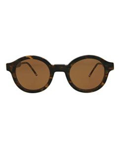 Thom Browne Tortoise Sunglasses with Dark Brown Lenses