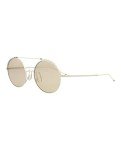 Thom Browne Silver & White Gold Sunglasses 49mm