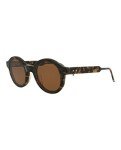 Thom Browne Tortoise Sunglasses with Dark Brown Lenses
