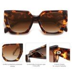 SOJOS Oversized Polarized Cat Eye Sunglasses for Women