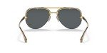 Versace Gold Sunglasses with Dark Grey Lenses