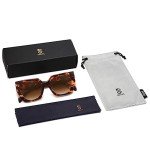 SOJOS Oversized Polarized Cat Eye Sunglasses for Women