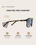 WearMe Pro Polarized Tortoise Double-Bridge Sunglasses