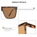Trendy Oversized Polarized Square Sunglasses for All