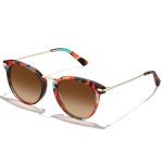 CARFIA Women's Polarized Brown Gradient Sunglasses
