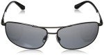Foster Grant Men's Oscar Wrap Sunglasses - Gunmetal