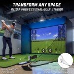 GoSports Golf Simulator Enclosure Net Complete Set