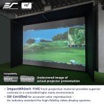 Golf Impact Screen for Simulator Training - 13x10 ft
