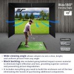 Golf Impact Screen for Simulator Training - 13x10 ft