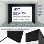 Golf Impact Screen for Simulator Training - 13x10 ft