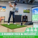 GoSports ELITE Golf Hitting Mat - 5x4 ft