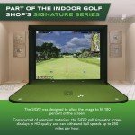 SIG12 Golf Simulator Enclosure with HD Screen