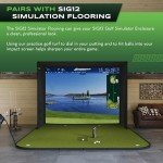 SIG12 Golf Simulator Enclosure with HD Screen
