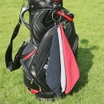 Compact Microfiber Golf Towel with Clip