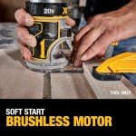 DEWALT 20V Max XR Cordless Router, Brushless, Tool Only (DCW600B)