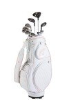 Callaway Women's REVA Rose Gold Club Set (Set of 9, Caddy Bag, Headcover) Carbon Shaft, Rose Gold